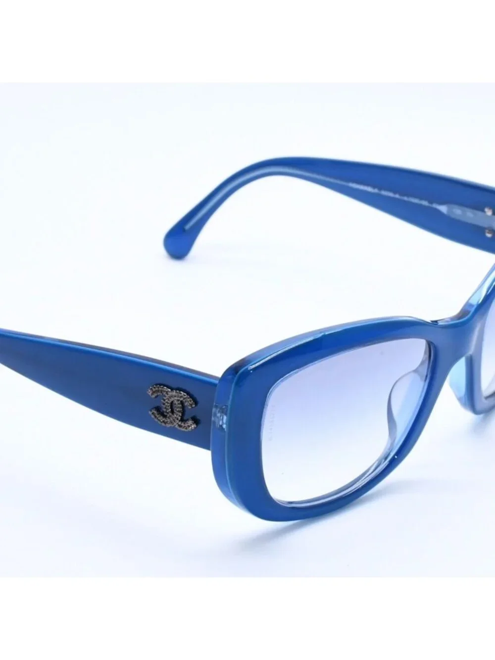 Chanel Sunglasses Eyewear CC Logo Blue